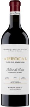 arrocal tinto fino joven roble 9 meses vino tinto bodegas arrocal ribera duero castilla leon españa