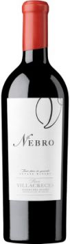 nebro vino tinto con barrica bodegas finca villacreces ribera del duero castilla leon españa