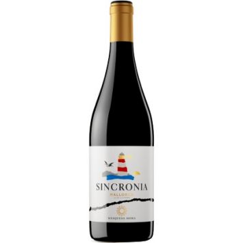 Sincronía Negre vino tinto de Mesquida Mora mallorca baleares españa